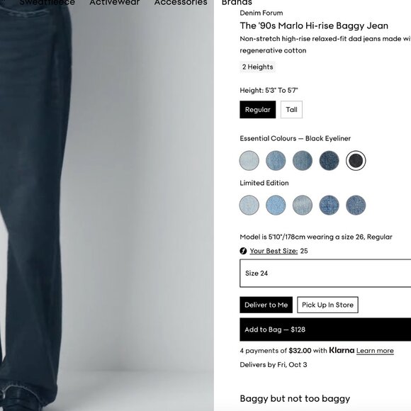 The '90s Marlo Hi-rise Baggy Jean - Picture 7 of 11